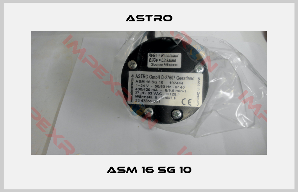 Astro-ASM 16 SG 10