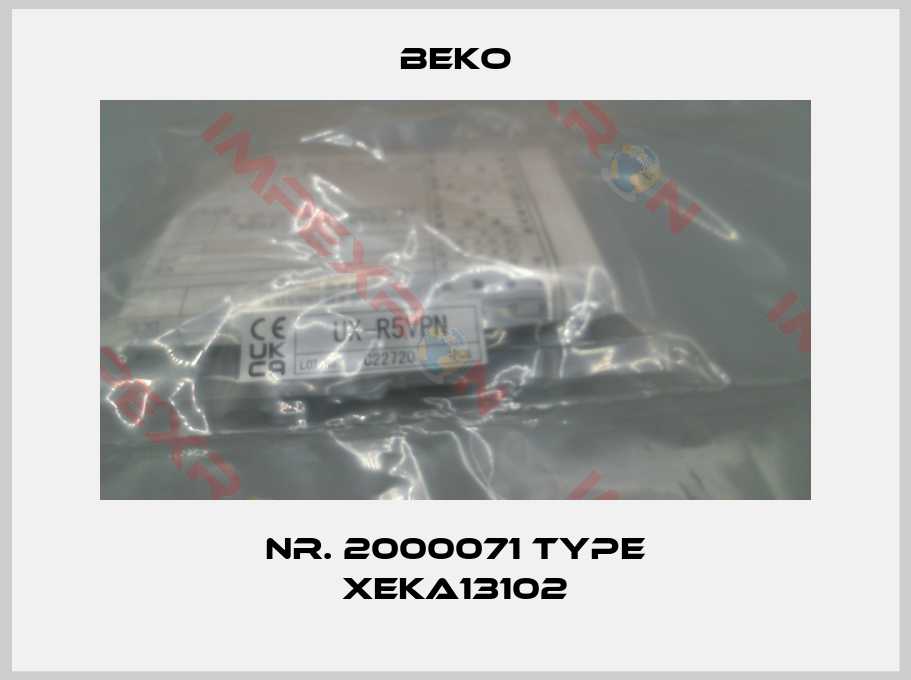 Beko-Nr. 2000071 Type XEKA13102