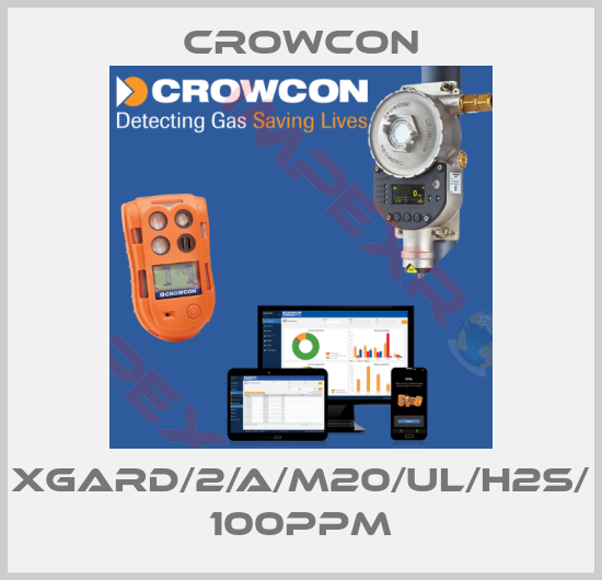 Crowcon-XGARD/2/A/M20/UL/H2S/ 100PPM