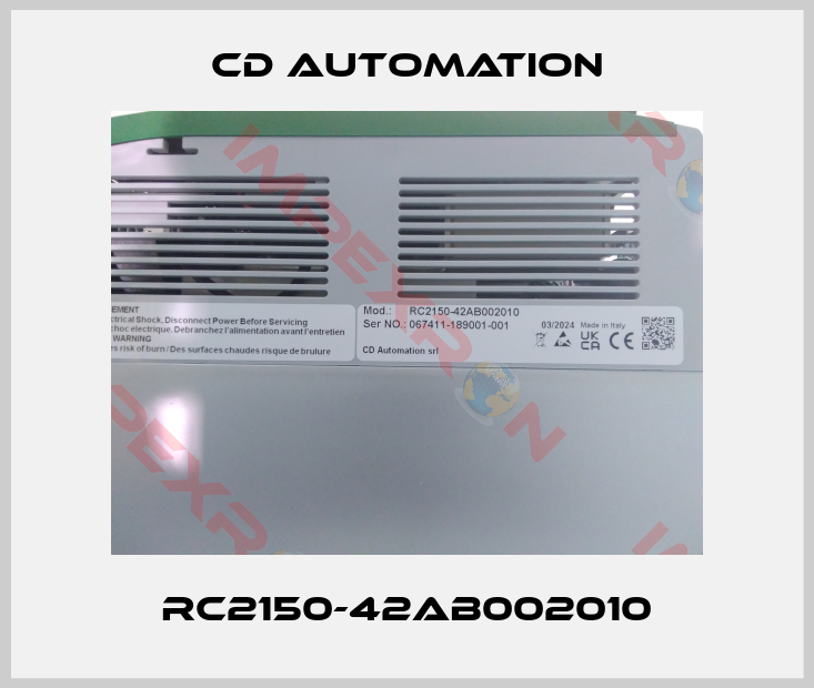 CD AUTOMATION-RC2150-42AB002010