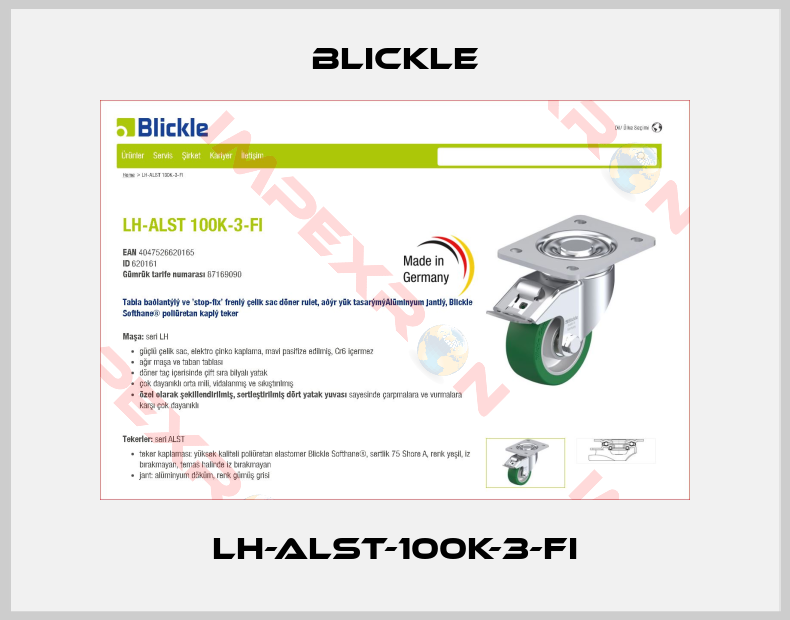 Blickle-LH-ALST-100K-3-FI