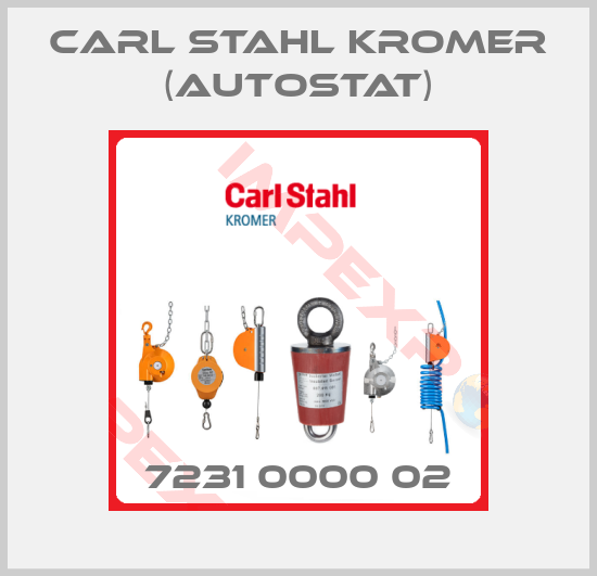 Carl Stahl Kromer (AUTOSTAT)-7231 0000 02