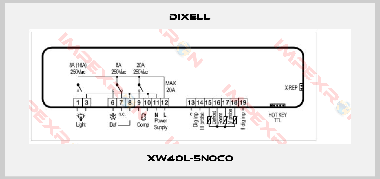 Dixell-XW40L-5N0C0