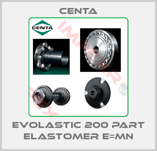 Centa-EVOLASTIC 200 part elastomer E=MN