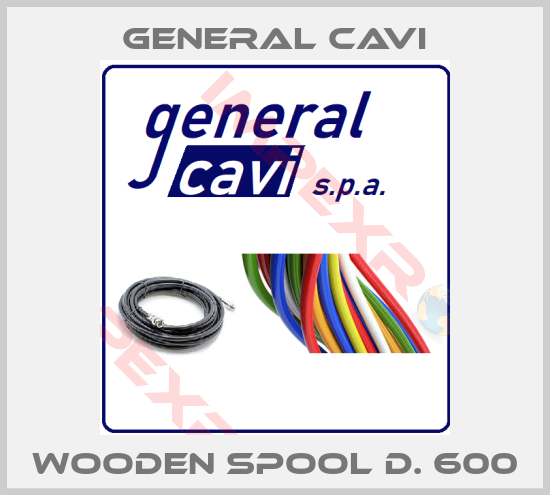 General Cavi-WOODEN SPOOL D. 600