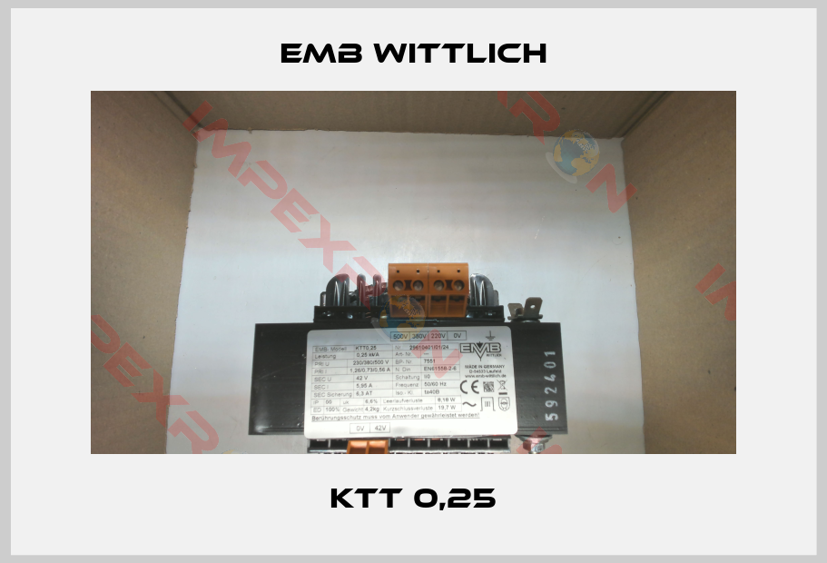 EMB Wittlich-KTT 0,25