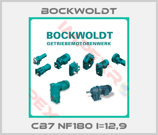 Bockwoldt-CB7 NF180 i=12,9