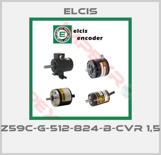 Elcis-Z59C-G-512-824-B-CVR 1,5 