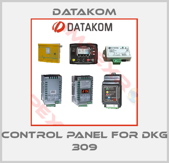 DATAKOM-control panel for DKG 309
