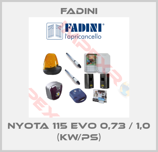FADINI-Nyota 115 EVO 0,73 / 1,0 (kW/PS)