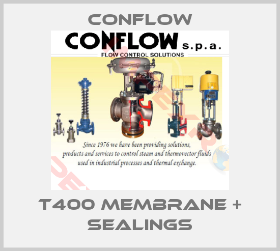 CONFLOW-T400 MEMBRANE + SEALINGS