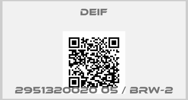 Deif-2951320020 05 / BRW-2