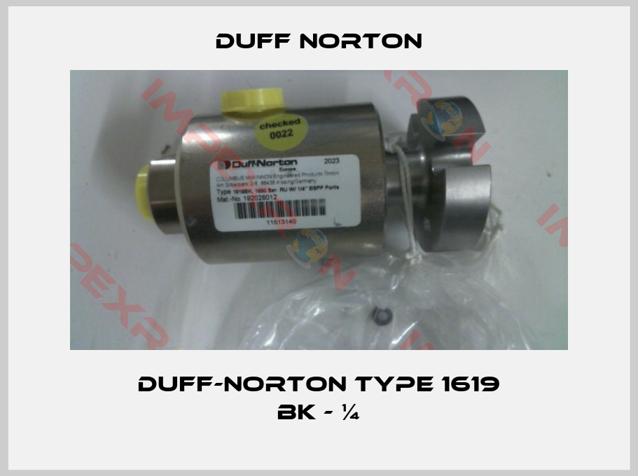 Duff Norton-Duff-Norton Type 1619 BK - ¼