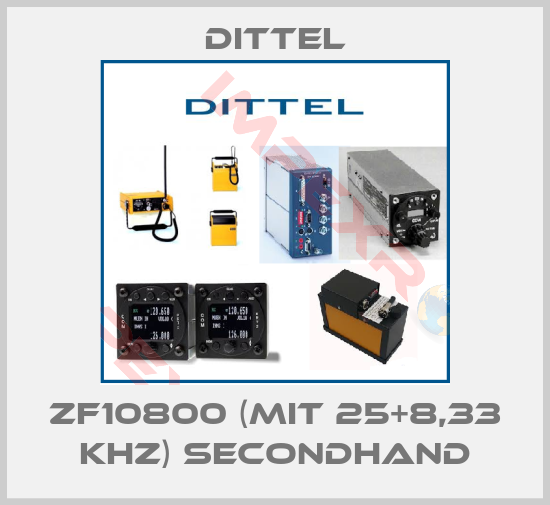 Dittel-ZF10800 (mit 25+8,33 kHz) secondhand