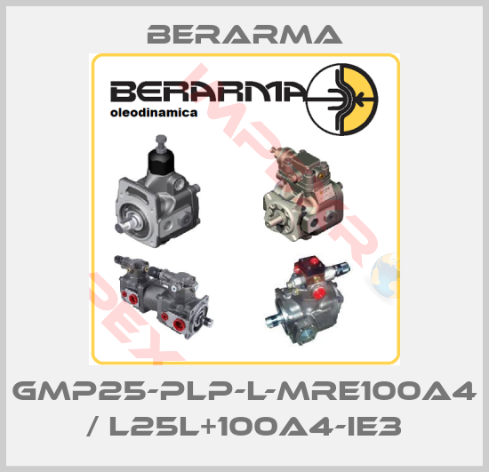Berarma-GMP25-PLP-L-MRE100a4 / L25L+100A4-IE3