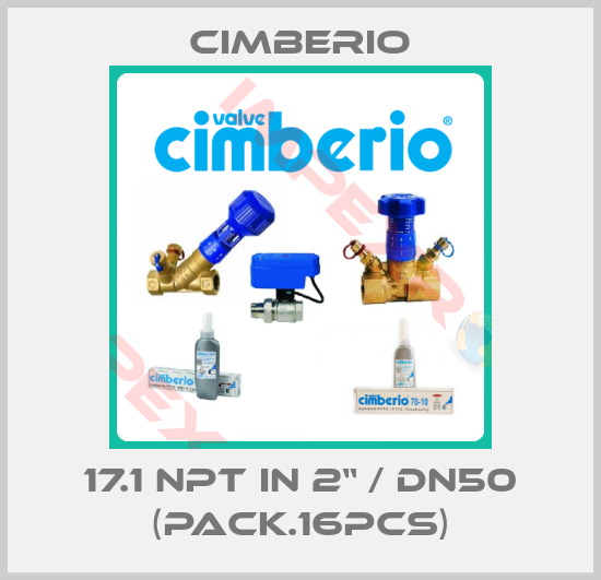 Cimberio-17.1 NPT in 2“ / DN50 (pack.16pcs)
