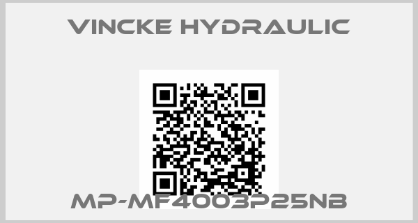 VINCKE HYDRAULIC-MP-MF4003P25NB