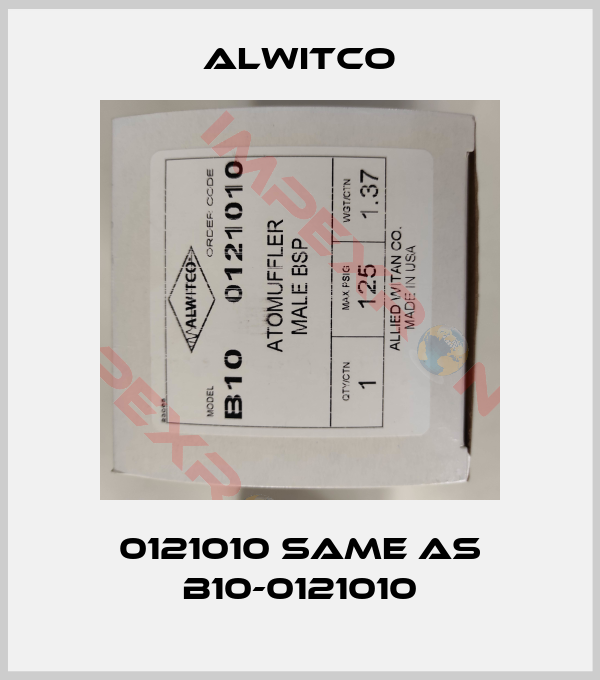 Alwitco-0121010 same as B10-0121010