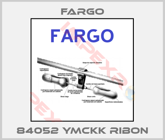 Fargo-84052 YMCKK RIBON
