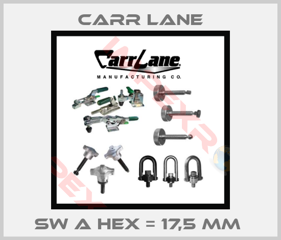 Carr Lane-SW A hex = 17,5 mm 