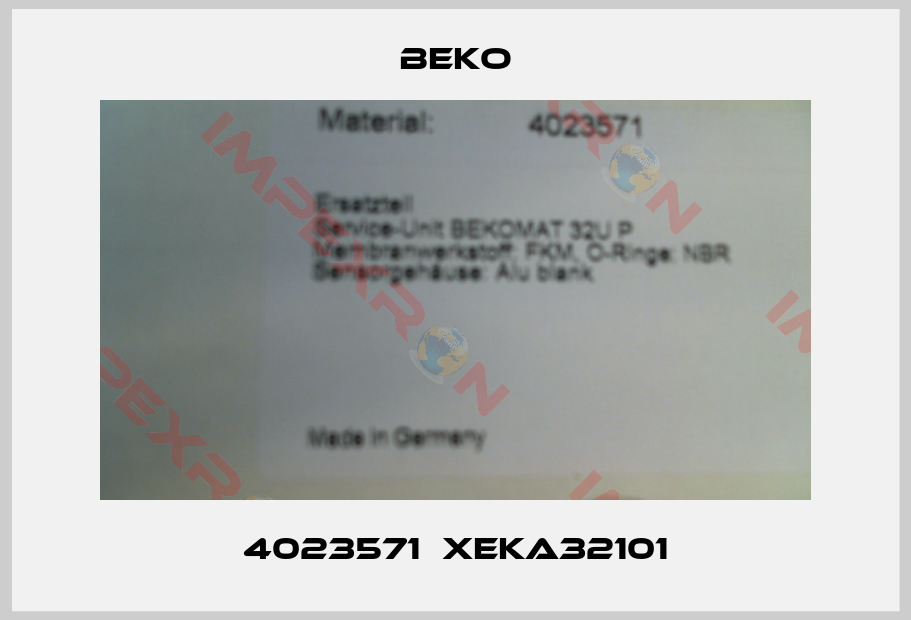 Beko-4023571  XEKA32101