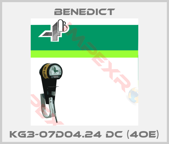Benedict-KG3-07D04.24 DC (4OE)