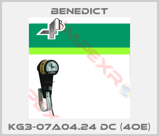 Benedict-KG3-07A04.24 DC (4OE)