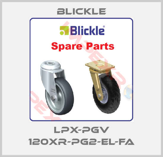 Blickle-LPX-PGV 120XR-PG2-EL-FA