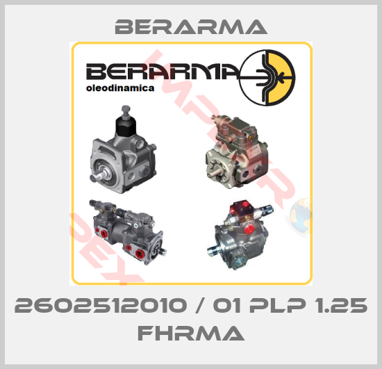 Berarma-2602512010 / 01 PLP 1.25 FHRMA