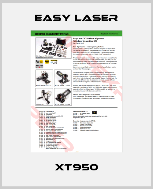 Easy Laser-XT950