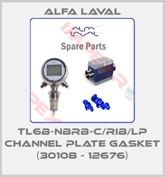 Alfa Laval-TL6B-NBRB-C/RIB/LP CHANNEL PLATE GASKET (30108 - 12676)