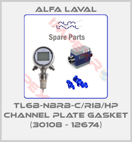 Alfa Laval-TL6B-NBRB-C/RIB/HP CHANNEL PLATE GASKET (30108 - 12674)