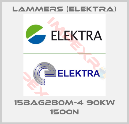 Lammers (Elektra)-15BAG280M-4 90KW 1500n