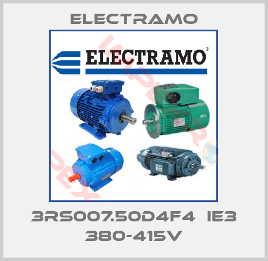 Electramo-3RS007.50D4F4  IE3 380-415V