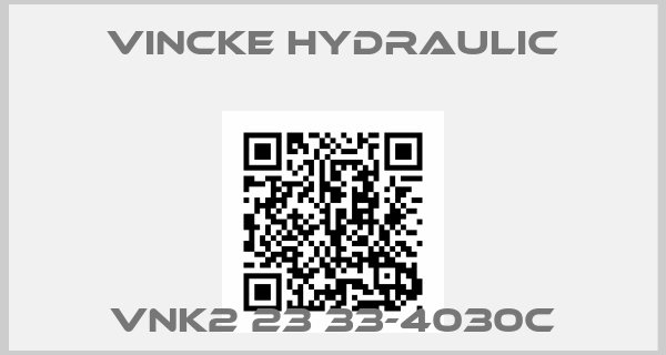 VINCKE HYDRAULIC-VNK2 23 33-4030C
