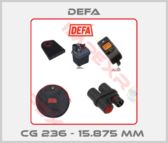 Defa-CG 236 - 15.875 mm 