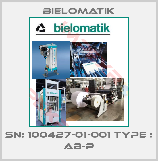 Bielomatik-Sn: 100427-01-001 Type : AB-P