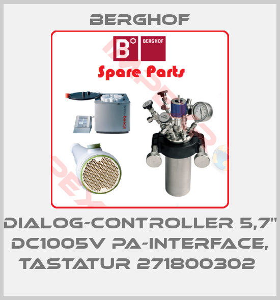 Berghof-Dialog-Controller 5,7" DC1005V PA-Interface, Tastatur 271800302 