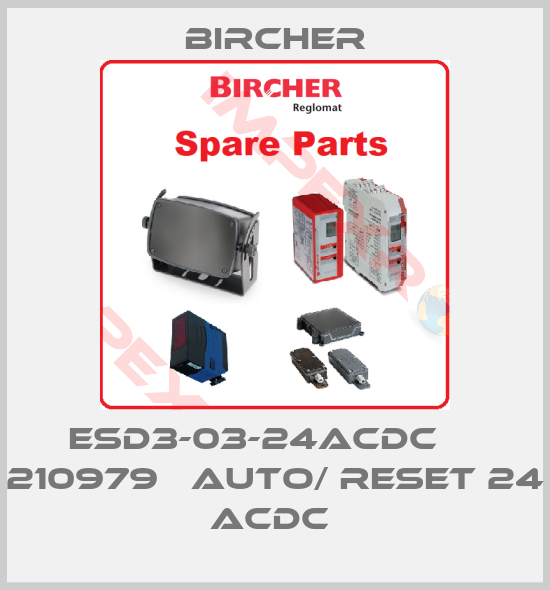 Bircher-ESD3-03-24ACDC     210979   auto/ Reset 24 ACDC 