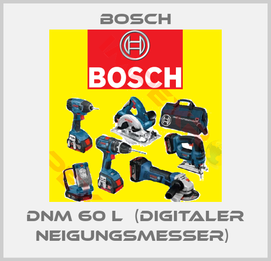 Bosch-DNM 60 L  (Digitaler Neigungsmesser) 