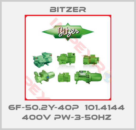 Bitzer-6F-50.2Y-40P  101.4144  400V PW-3-50Hz 