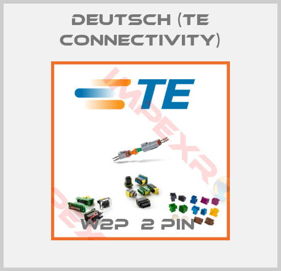 Deutsch (TE Connectivity)-W2P  2 pin 