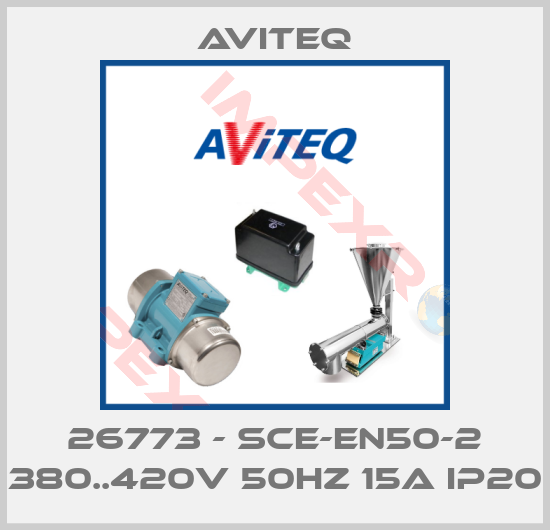 Aviteq-26773 - SCE-EN50-2 380..420V 50HZ 15A IP20