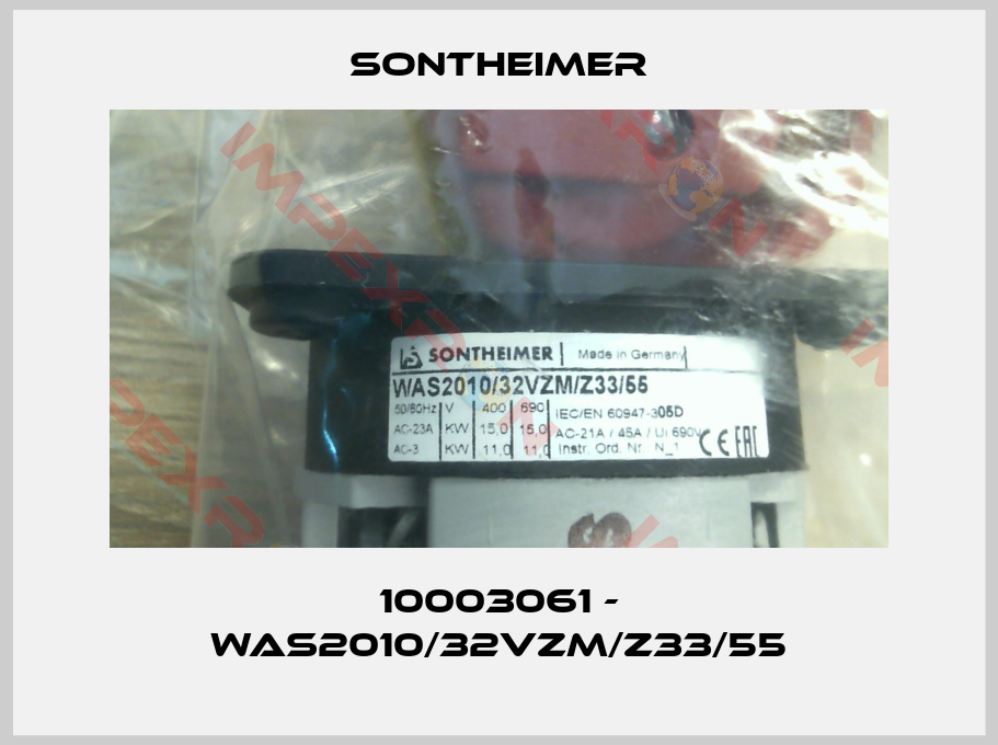 Sontheimer-10003061 - WAS2010/32VZM/Z33/55