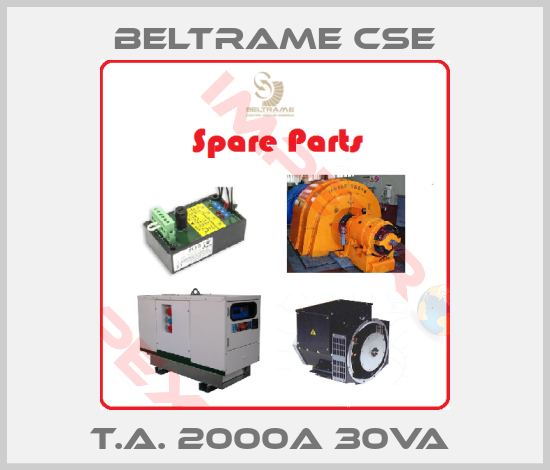 BELTRAME CSE-T.A. 2000A 30VA 