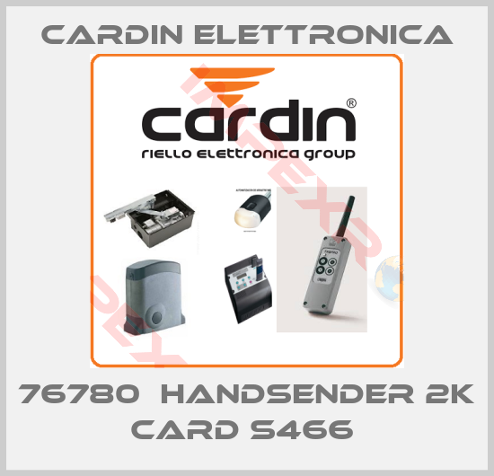 Cardin Elettronica-76780  Handsender 2K Card S466 