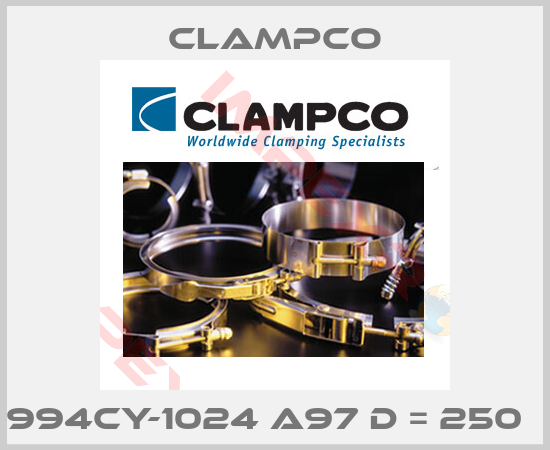 Clampco-994CY-1024 A97 D = 250  