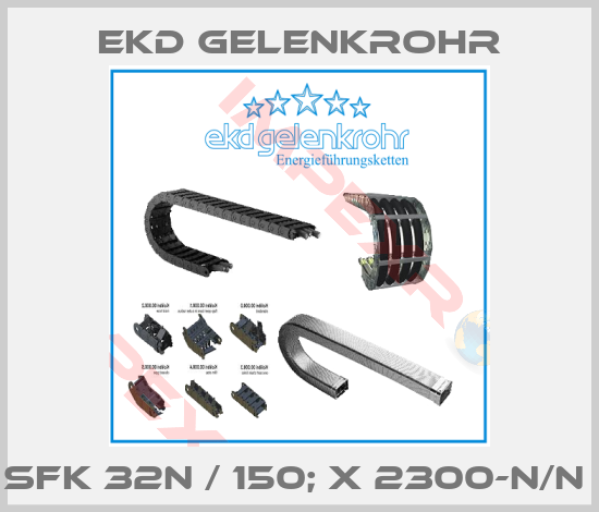 Ekd Gelenkrohr-SFK 32N / 150; x 2300-N/N 