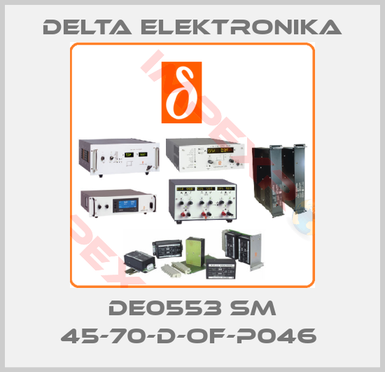 Delta Elektronika-DE0553 SM 45-70-D-OF-P046 