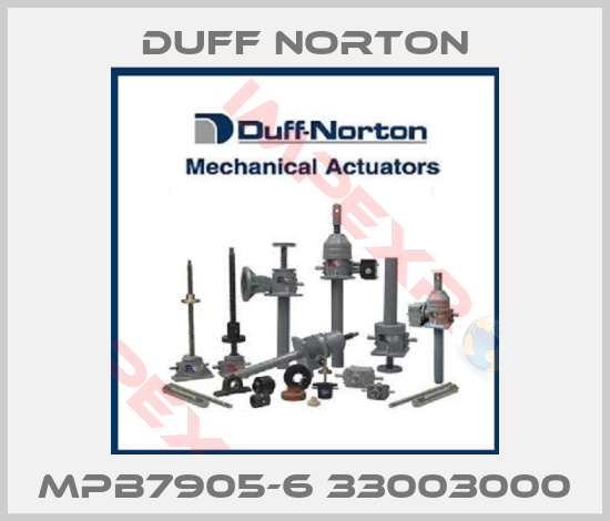 Duff Norton-MPB7905-6 33003000